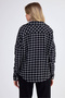 Print Oversize Shirt with Cover Pockets - 5