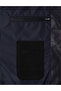 Navy Blue Faux Leather Coat 50300555-200 - 6
