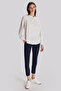 Drawstring Detailed Half Placket Blouse - 2