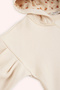 Girl's Hooded Beige Sweatshirt - 7
