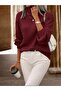 Turtleneck Jacquard Pattern Comfortable Fit Long Sleeve Women's Knitwear Sweater - 6