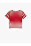 Crop T-Shirt Short Sleeve Crew Neck Slim Fit Ribbed - 2