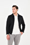 Men's Short Stamp Coat Zippered Skirt Ribbed-Elastic - 5