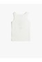 Tank Top Sleeveless Printed Ribbed Cotton - 2