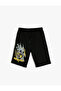 Batman Shorts Licensed With Pockets And Waist Ties