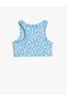 Half Undershirt - Sleeveless - Floral - Slim Fit Men's Shoes - 2