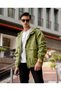Gabardine Fabric Hooded Spring Jacket Comfortable Fit Oversize Unisex - 4