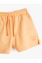 Butterfly Printed - Tie-Up Waist and Elastic Pocket Shorts - 3