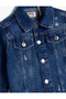 Denim Jacket Flap Pocket Cotton Long Sleeve - 5