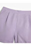 Shorts Elastic Waist Modal Fabric Pocket Pleated Detailed - 3