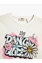 Long Sleeve Printed T-Shirt Round Neck Cotton - 3