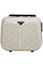 Unisex Combination Hand Luggage Pp Silicone Pattern Shatterproof Flexible Stewardess Bag and Toiletry Bag