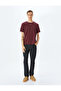 Slogan Printed T-Shirt Crew Neck Short Sleeve Cotton - 2