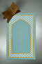Digital Printed Non-Slip Base Washable Dowry Gift Prayer Mat Prayer Rug - 3