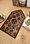 Digital Printed Non-Slip Base Washable Dowry Gift Prayer Mat Prayer Rug - 4