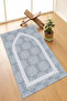 Digital Printed Non-Slip Base Washable Dowry Gift Prayer Mat Prayer Rug