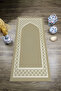 Digital Printed Non-Slip Base Washable Dowry Gift Prayer Mat Prayer Rug