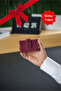 Norwich Crazy Burgundy Card Holder