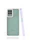 Galaxy A22 4g Case Zore Mima Cover - Lilac