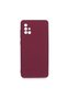 Galaxy A71 Case Camera Protection Velvet Inside Launch Soft Textured Cover Mara - Dark Purple