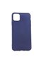 iPhone 11 Pro Max Case Soft Textured Colorful Slim Silicone Soft Cover Premier - Navy Blue