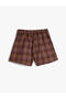 Buckle Pleated Short Skirt - Elastic Waist - 2