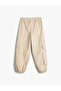 Jogger Cargo Pants Cotton Tie Waist Pocket - 4