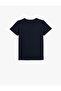 Cotton Short Sleeve Crew Neck Tiger T-Shirt - 2