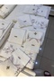 New Design Handcrafted Set Pique and Duvet Cover Set 7 Pieces - 6