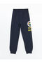 Crew Neck Printed Boy's Pajamas Set - W4Fm64Z4 - 5