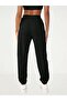 Women's 2-Piece Black-Gray Loose Jogger Sweatpants Er0085 - 7