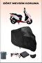 Black Arora Ar 150 T8-H Joker Compatible Motorcycle Tarpaulin, Motor Cover