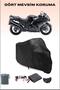 Black Kawasaki Zzr 1400 Abs Compatible Motorcycle Tarpaulin, Engine Cover