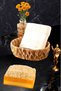 Set of 2 Natural Pumpkin Fiber Goat Milk Lemon Soap Hand Face Drying Towels - 3