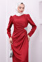 Burgundy stone embellished - 3