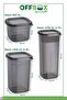 24 Pieces 48 Pieces 0.55-1.2-1.7 Liter Square Food Pulses Storage Container Set with 40 Labels Gift - 8