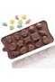 Silicone Mixed Shapes Ice Tray and Chocolate Mold (Sck-54)