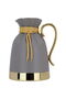 Everest Balqis Thermos, 1 liter, thermal glass inner shell, plastic outer shell - golden gray