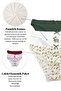 Economical 3-Pack Skylıght 2700 Cotton Basic Print and Patterned Brief Panties - 6