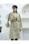Double Waterproof Bondit Trench Coat Cream