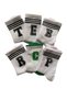 Unisex 6 Pack Colorful Plain Cheerful College Tennis Socks with Letters - 4