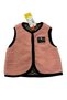 Baby Girl Welsoft Double-Sided Waistcoat/Baby Waistcoat with Floral Lining/Baby Girl Waistcoat - 2