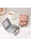 Quality Soft Leather Floral Pattern Small Cute Wallets - 3