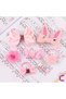 18-Piece Gift Bag Boxed Baby Hair Clip Set Pink - Girls' Crown Bow Snap Rubber Hair Clips - 6