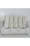 Footed Velvet Guipure Pearl Towel Holder and 5 Pieces of 30*50 Cotton Guipure Small Kitchen Towels Gift - 3