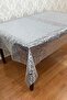 Pvc Transparent Coated Tablecloth with Rope Pattern_1032-A - 4