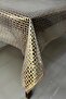 Pvc Transparent Coated Tablecloth Hasır_1032-B