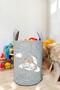 Unisex Elephant Giraffe Pattern Baby Kids Room Organizer Storage Box Toy Dirty Basket 40X35Cm
