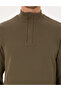 Dark Khaki Regular Fit Sweatshirt 50296505-Vr111 - 6