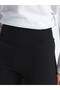 Xside Active Black Elastic Waist Flared Leg Women's Leggings Pants - 3